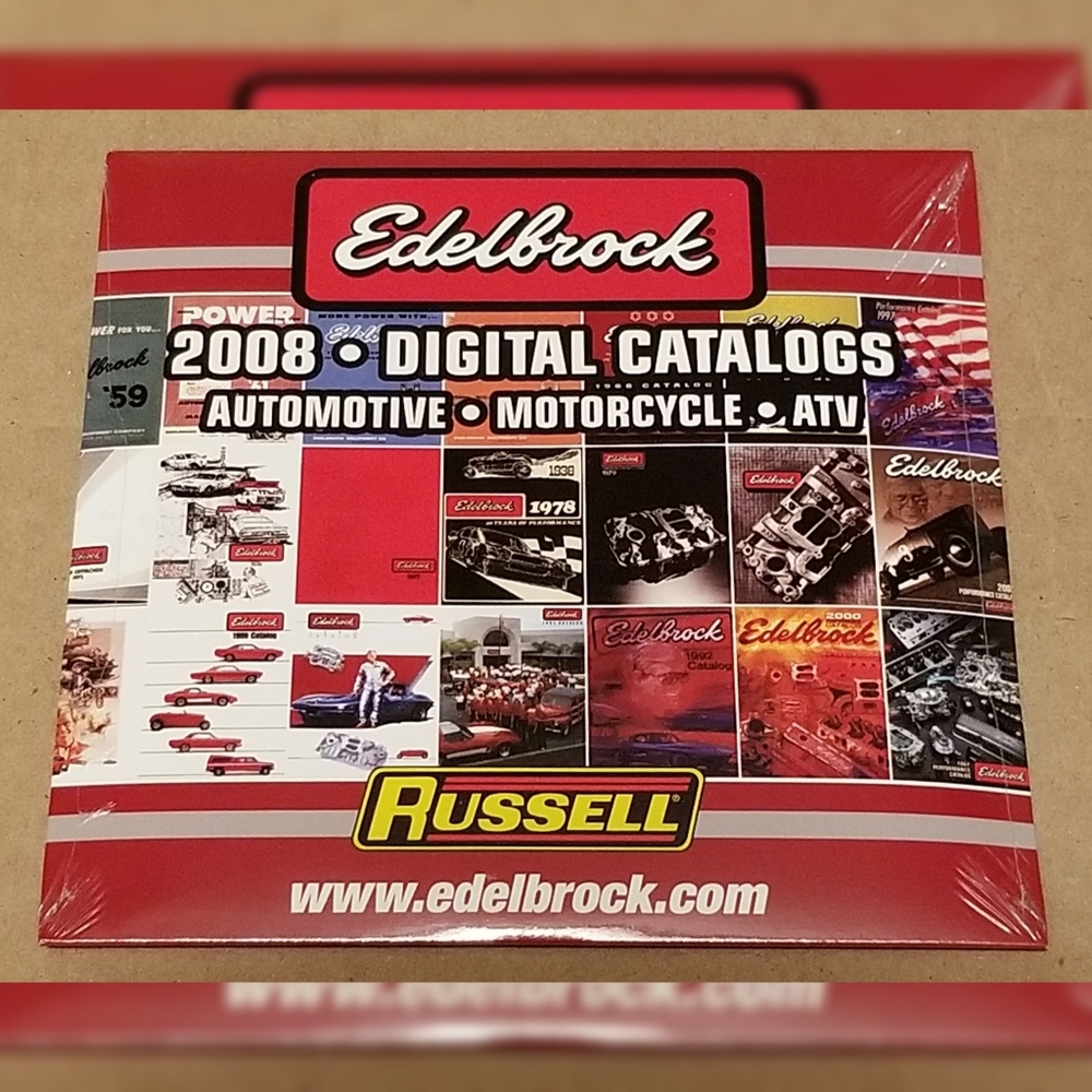 Edelbrock 2008 Digital Catalog CD-ROM